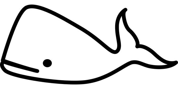 雄偉鯨魚剪影於黃昏.JPG 壁紙