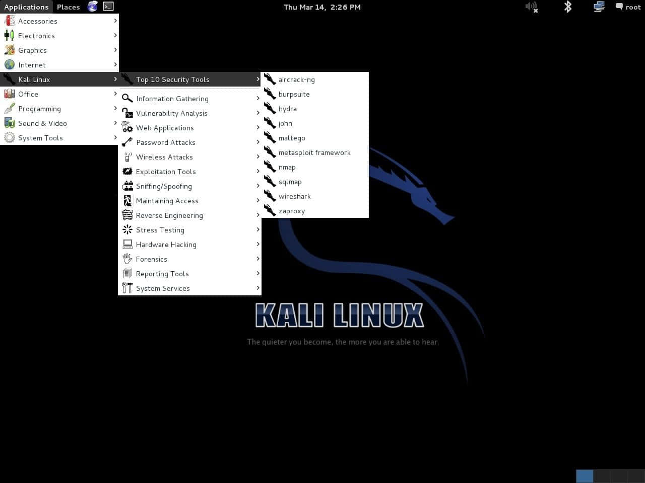 Kali Linux 圖片