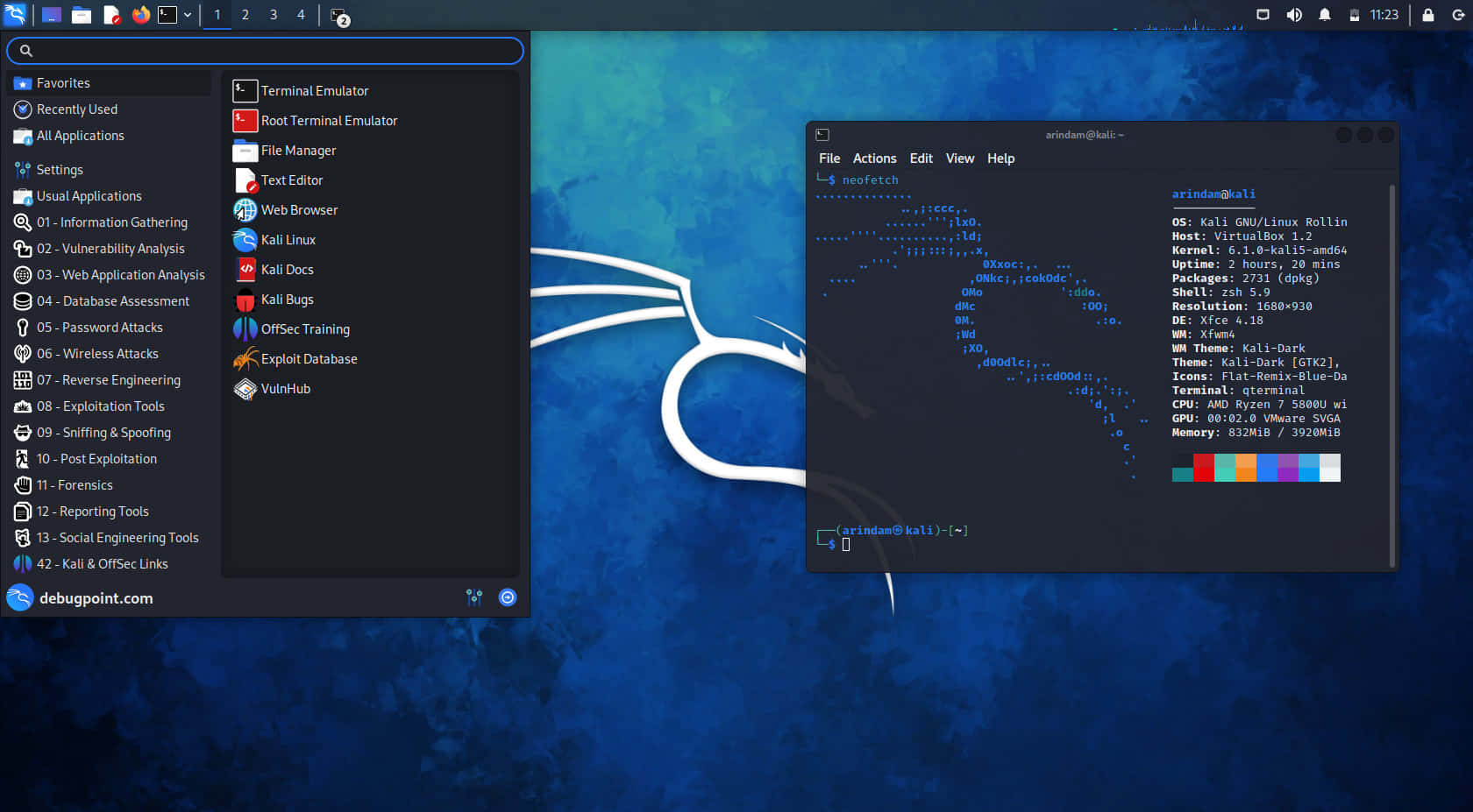 Kali Linux 圖片
