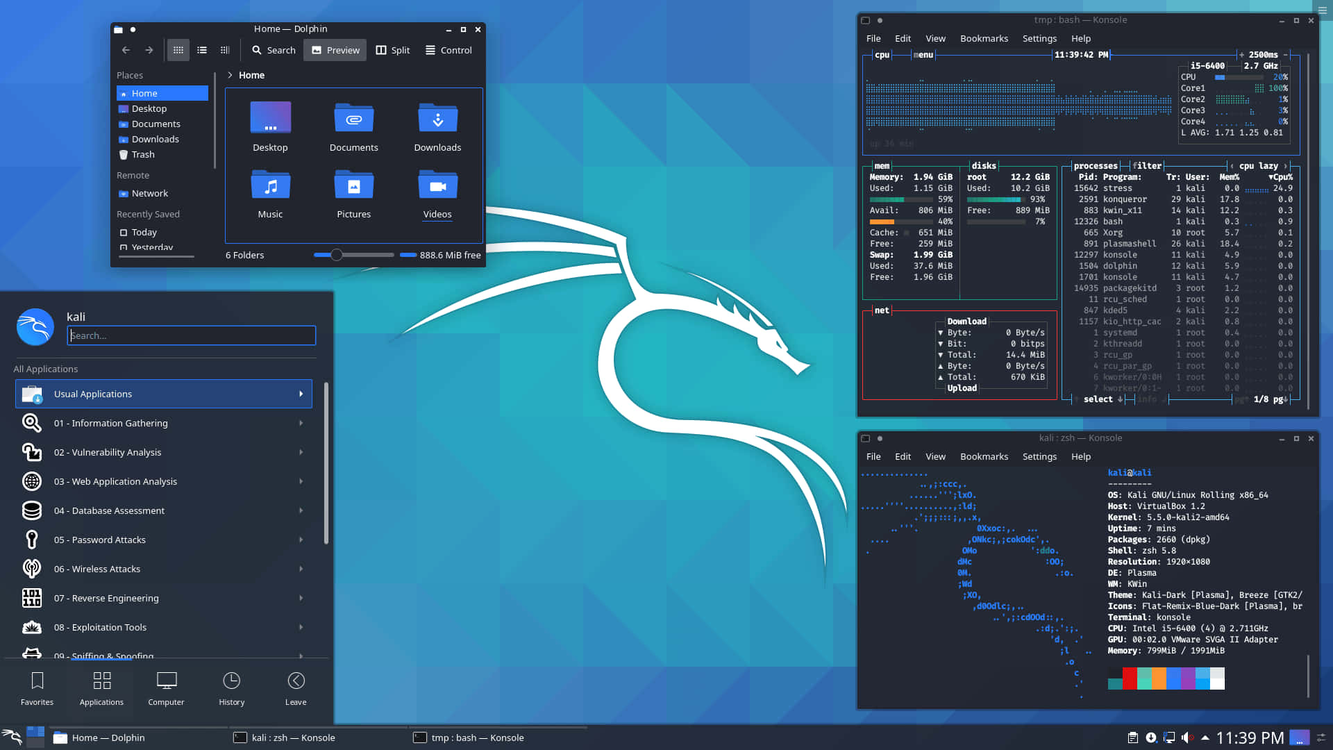 Kali Linux 圖片