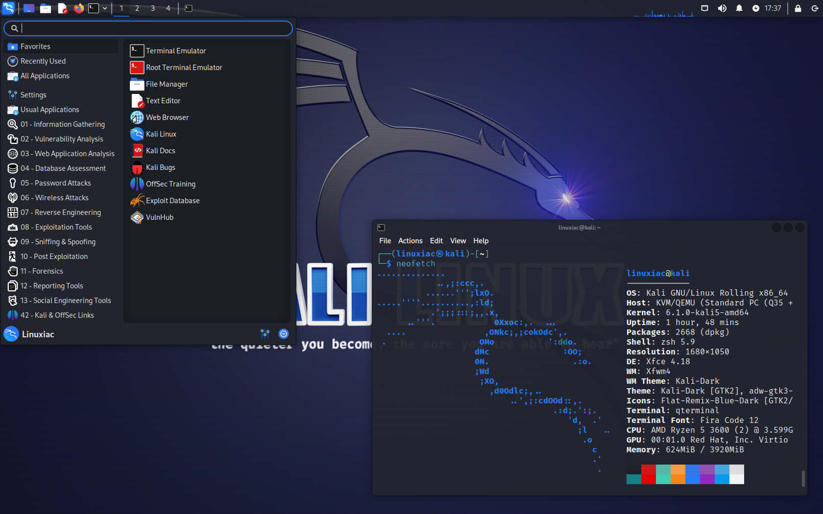 Kali Linux 圖片