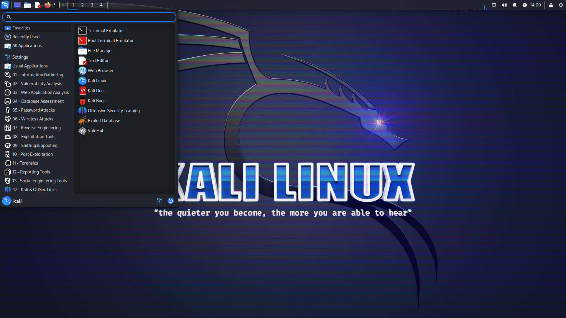 Kali Linux 圖片 壁紙