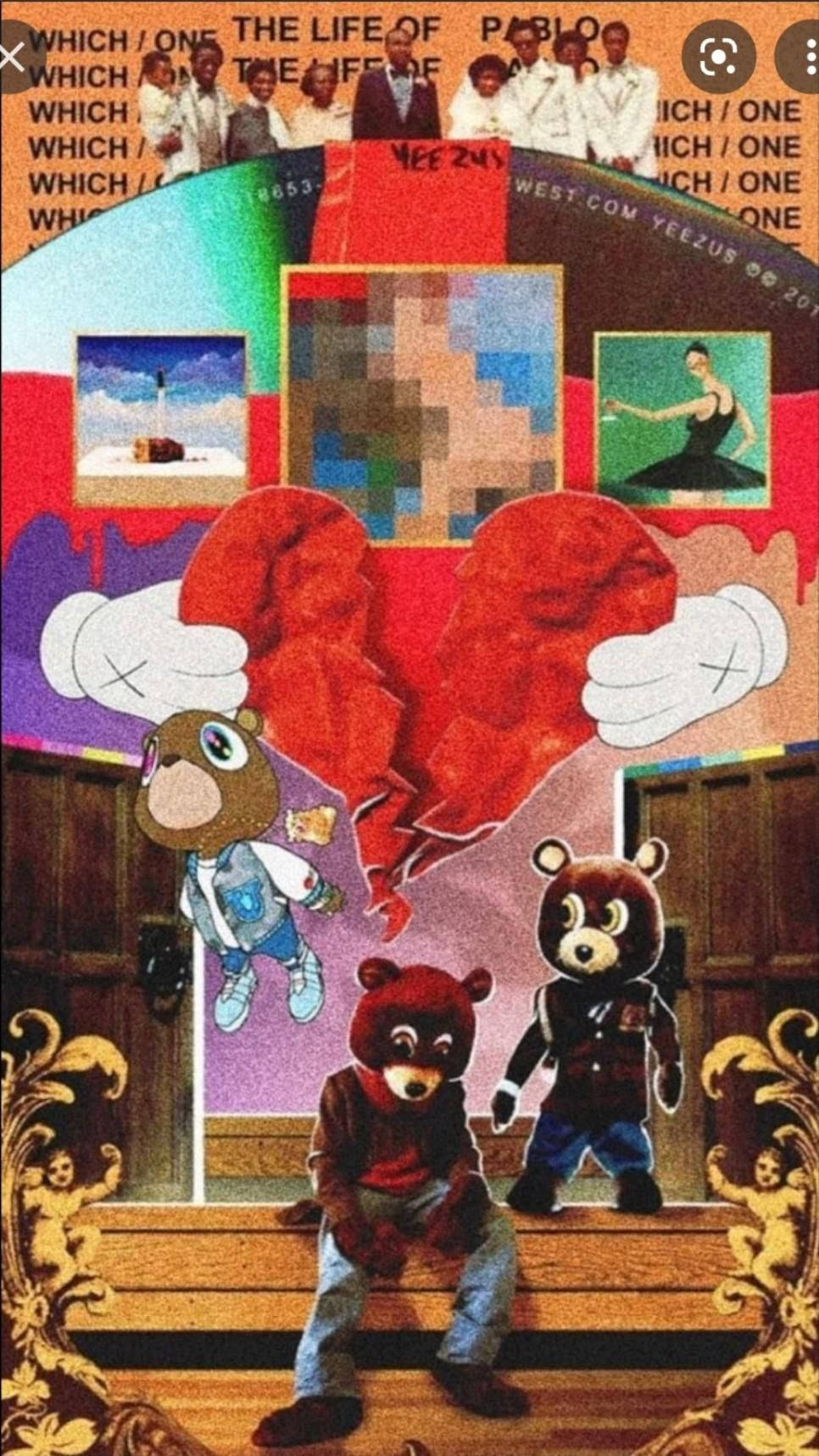 Kanye West 新專輯封面 壁紙