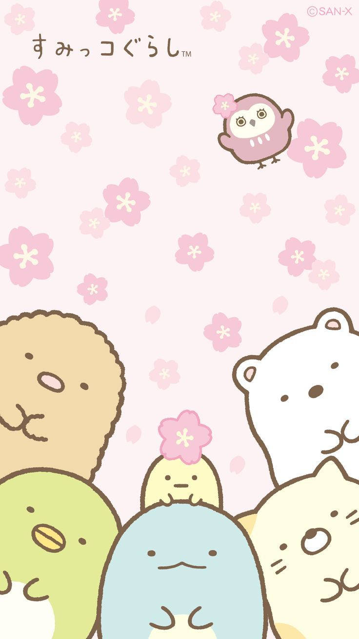 Kawaii Sumikko Gurashi 胖胖角色壁紙