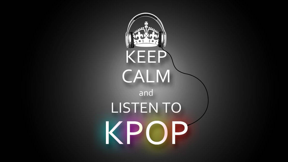 保持冷靜 聽 K-pop 壁紙