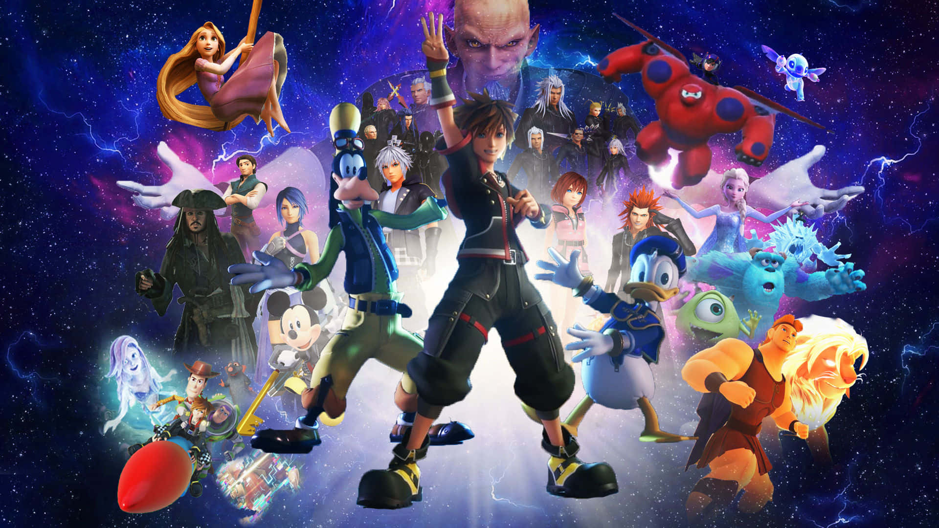 Kingdom Hearts 1920 x 1080 背景 壁紙