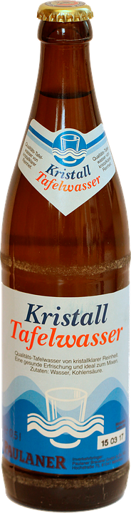 Kristall Tafelwasser 水樽 壁紙