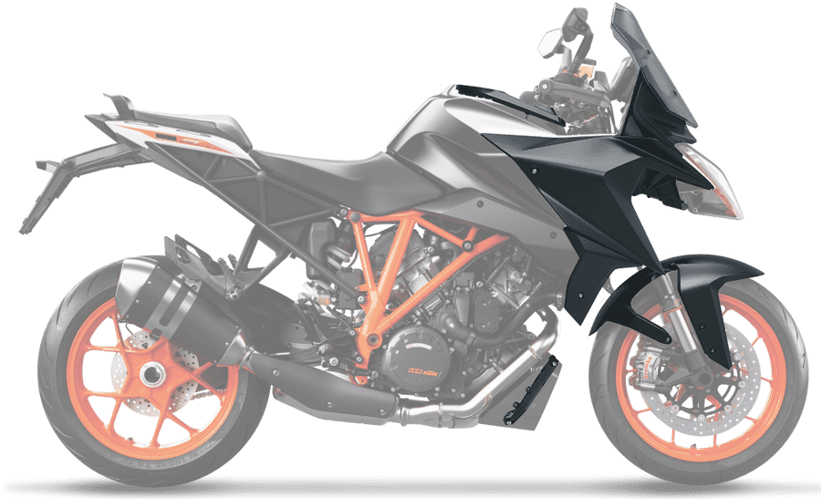 KTM 運動電單車側面視角 壁紙