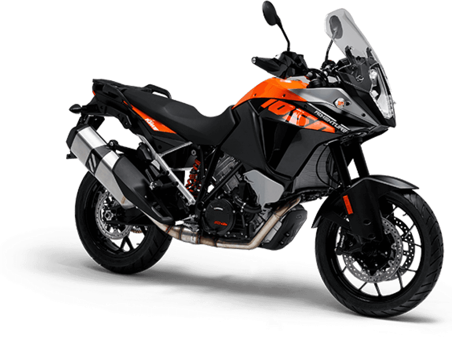 KTM 冒險電單車側面輪廓 壁紙