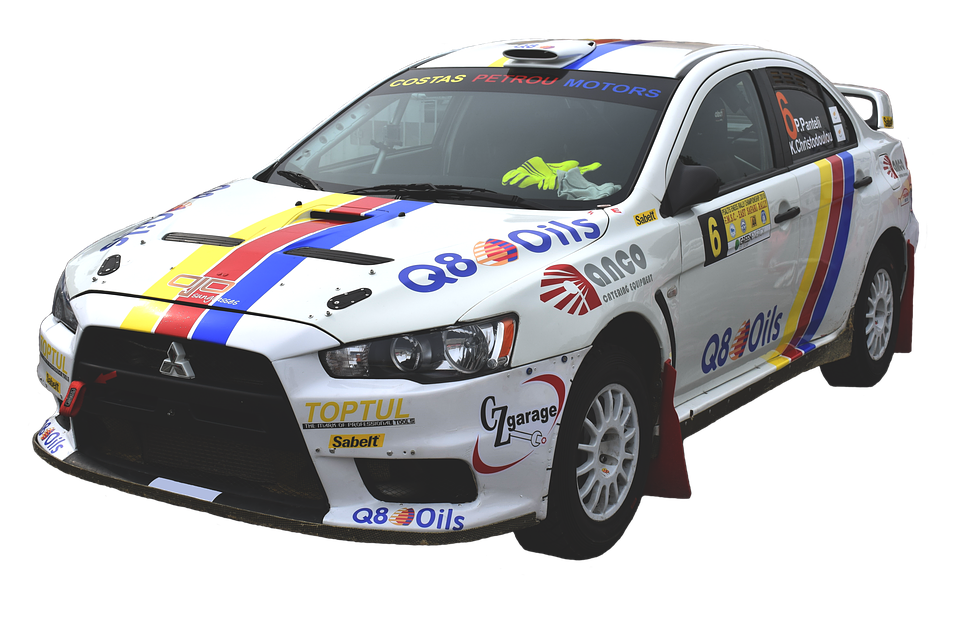 三菱 Lancer Evolution 拉力賽車 壁紙