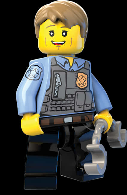 Lego City Undercover Chase McCain，高清PNG下載 壁紙