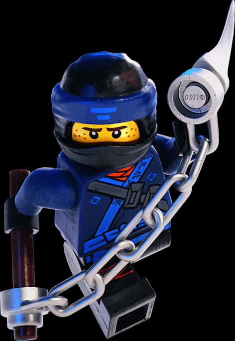 Lego Ninjago PNG - 樂高旋風忍者電影Jay，透明PNG 壁紙