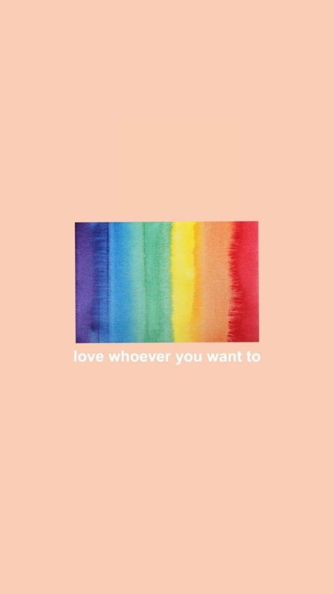 愛你所愛 LGBT 彩虹美學 壁紙