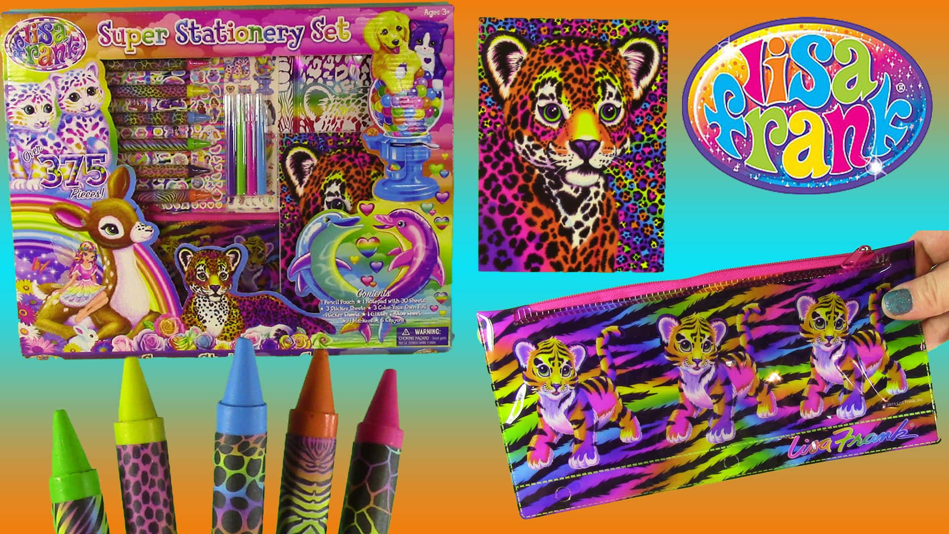 Lisa Frank 背景 壁紙