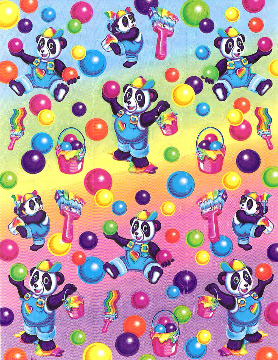 Lisa Frank 背景 壁紙