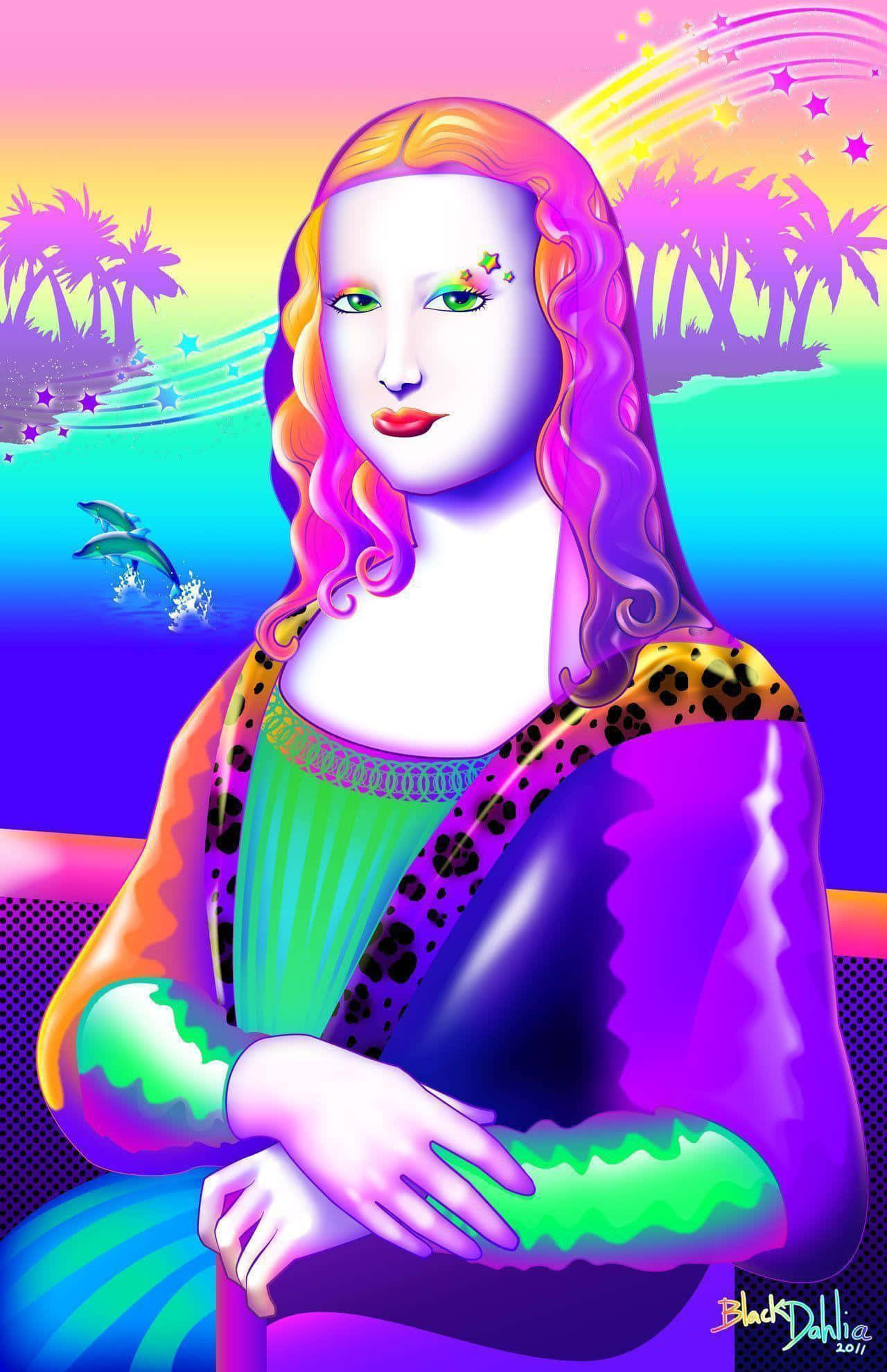 Lisa Frank 背景 壁紙