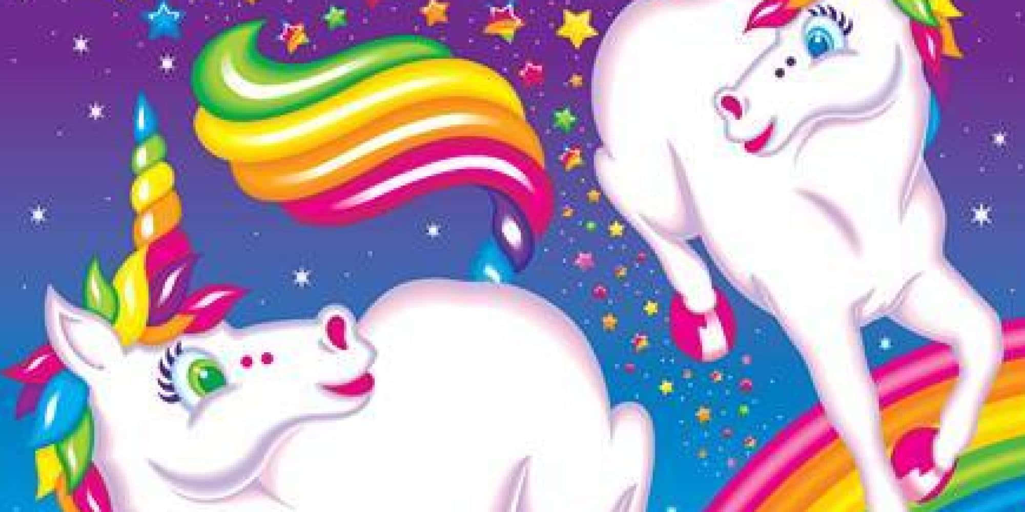 Lisa Frank 背景 壁紙