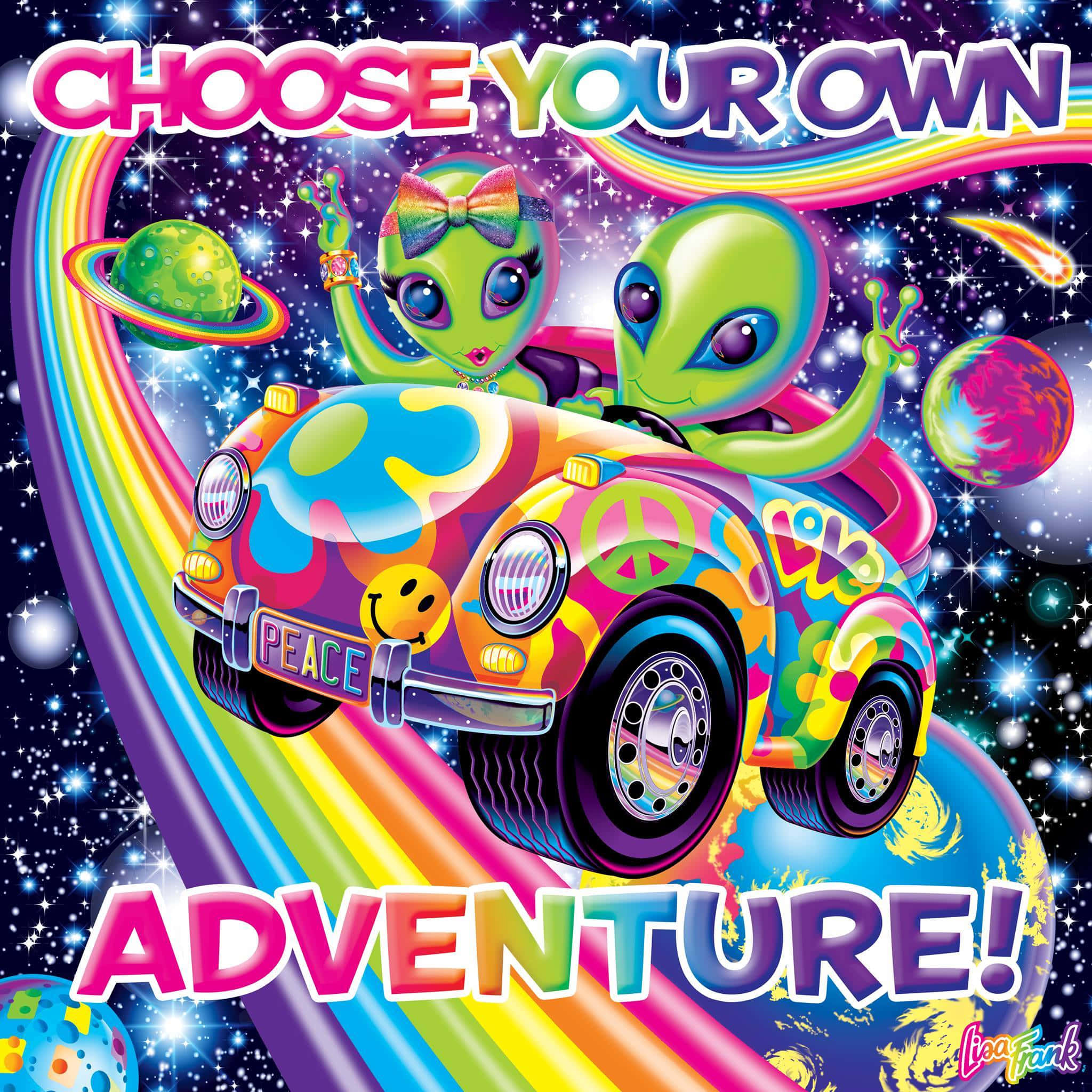 Lisa Frank 背景 壁紙