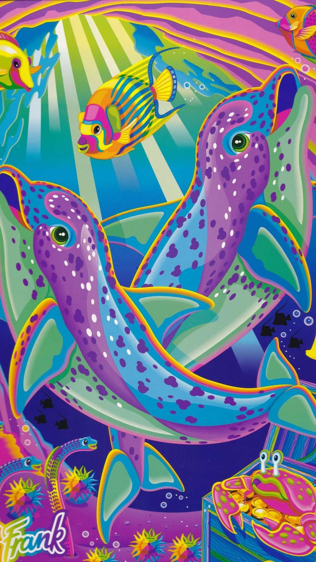 Lisa Frank 背景 壁紙