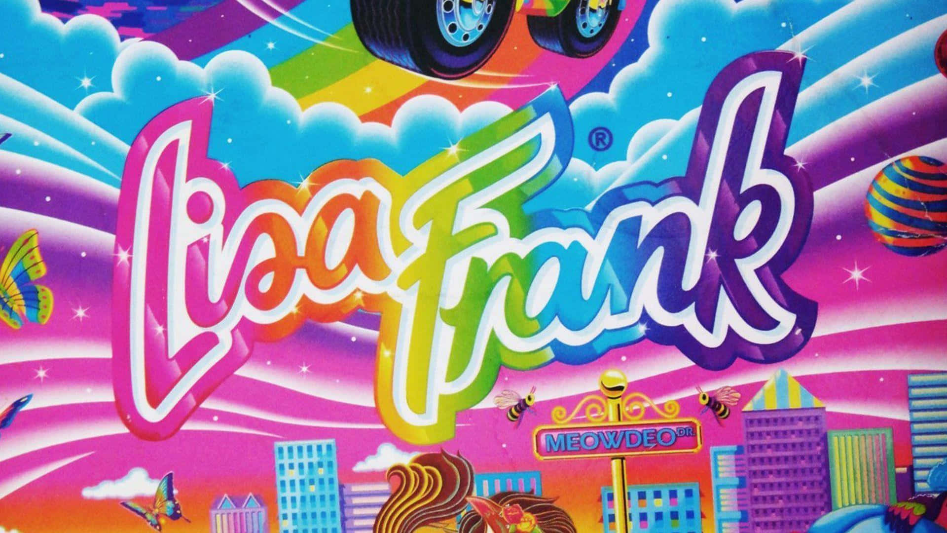 Lisa Frank 背景 壁紙