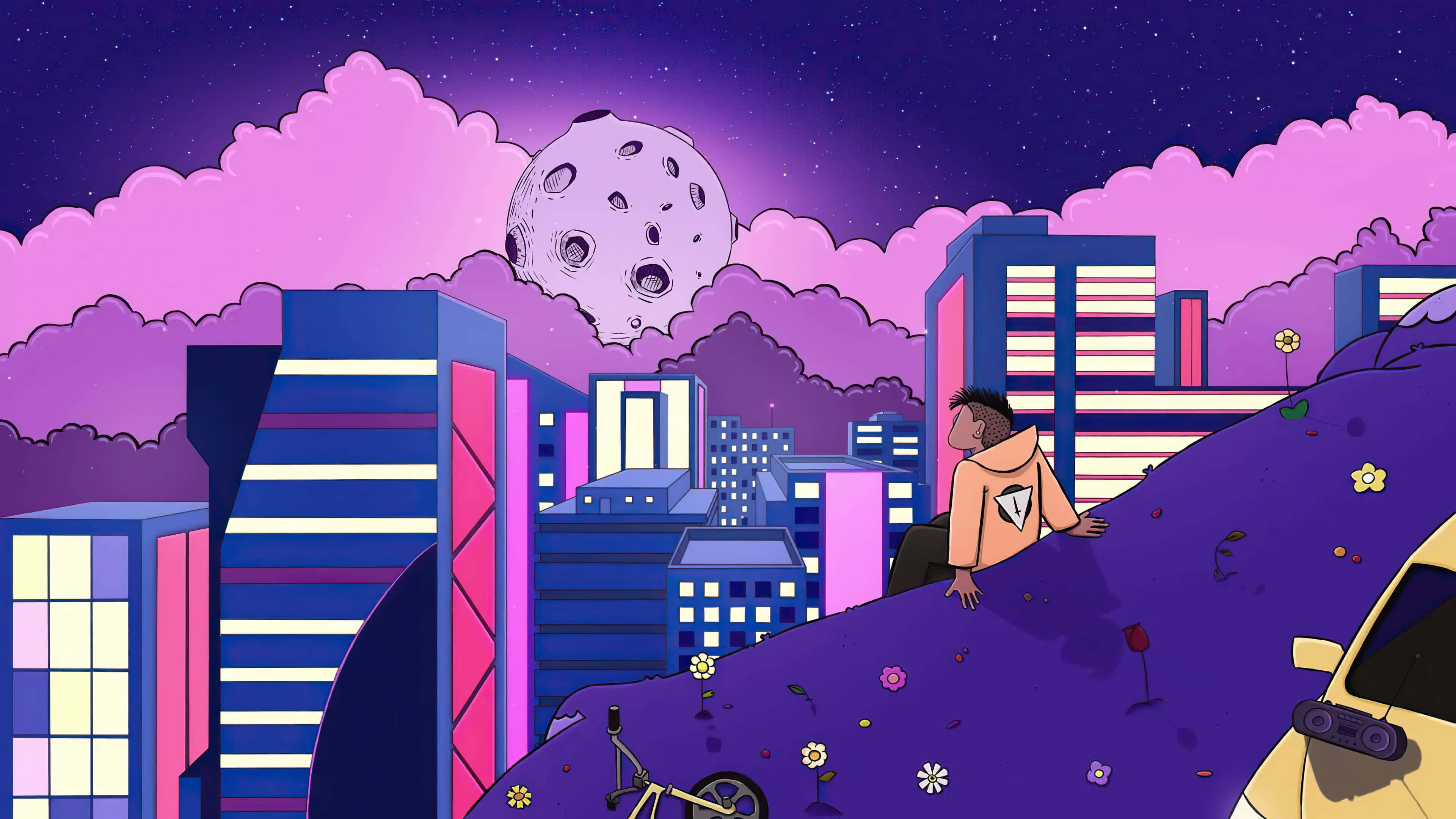 Lo Fi 背景 壁紙
