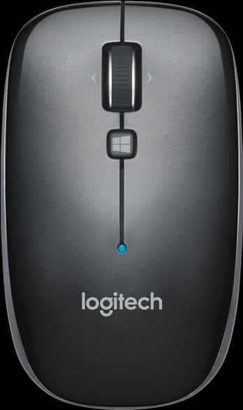 Logitech 無線滑鼠俯視圖 壁紙