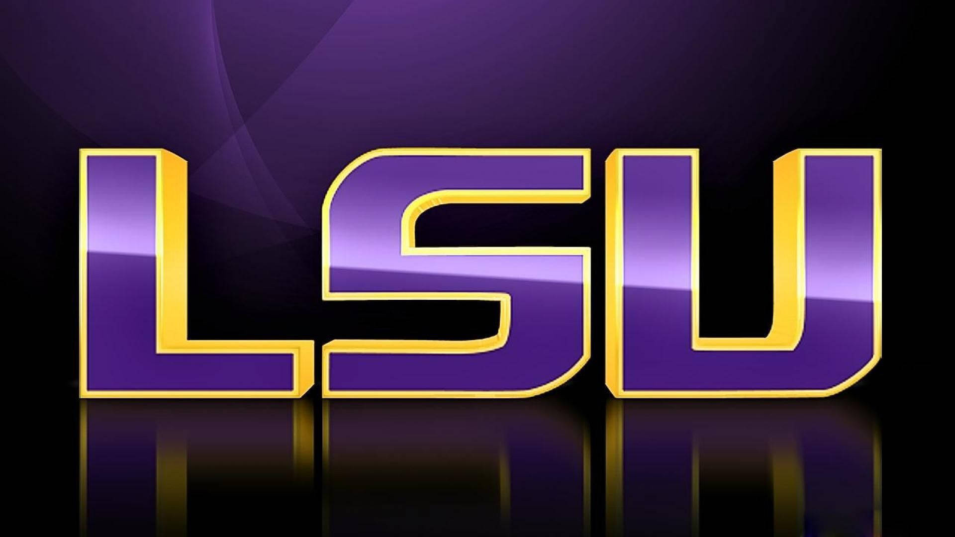 「LSU Tigers 展示佢哋嘅冠軍裝備」 壁紙
