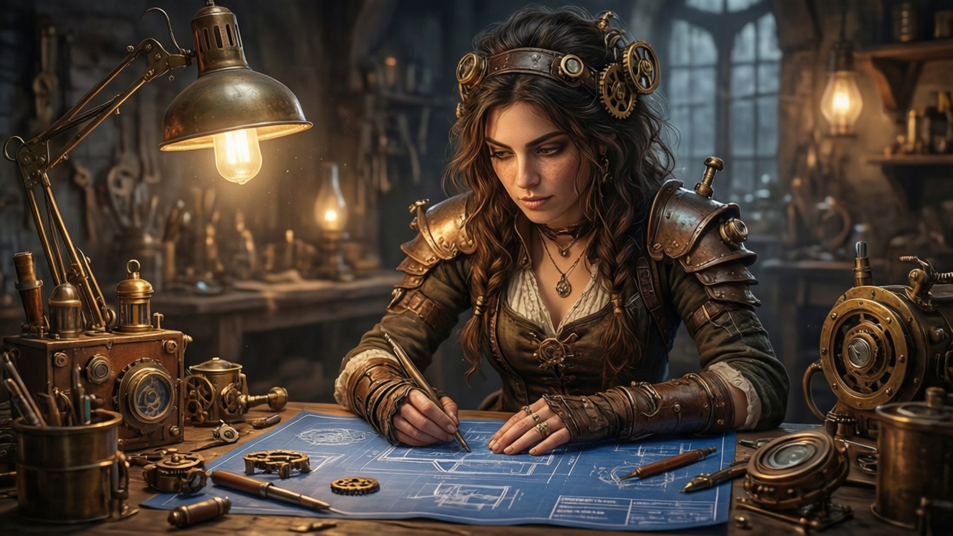 Lucca的工作坊 壁紙