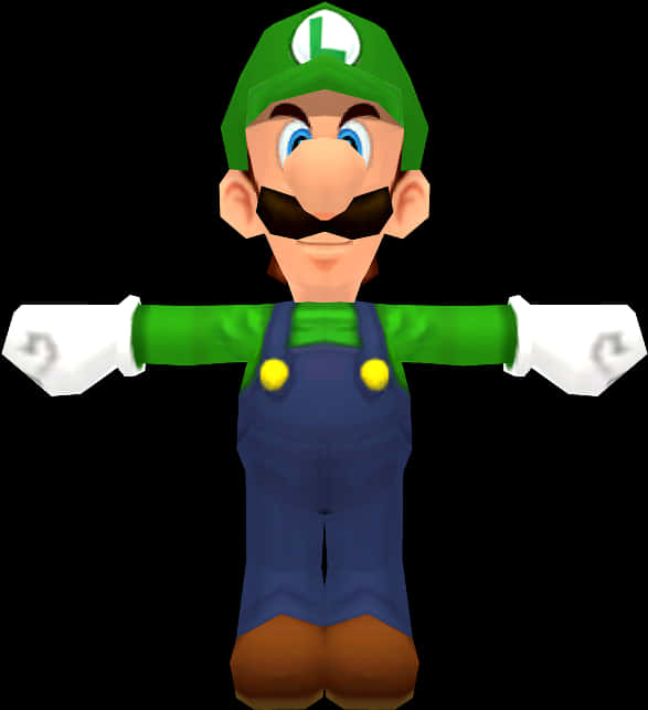 Luigi 經典姿勢 壁紙