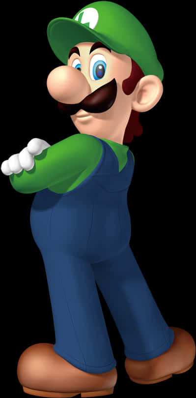 Luigi 經典姿勢 壁紙