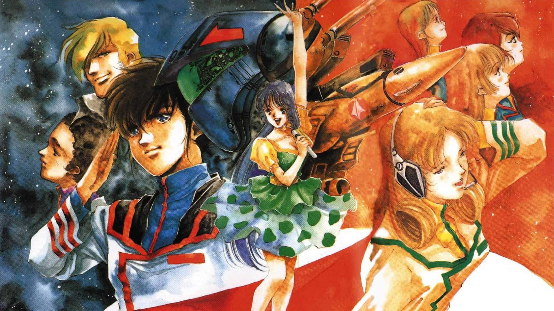Macross 背景 壁紙