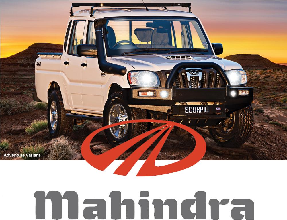日落下的Mahindra Scorpio Adventure版本 壁紙