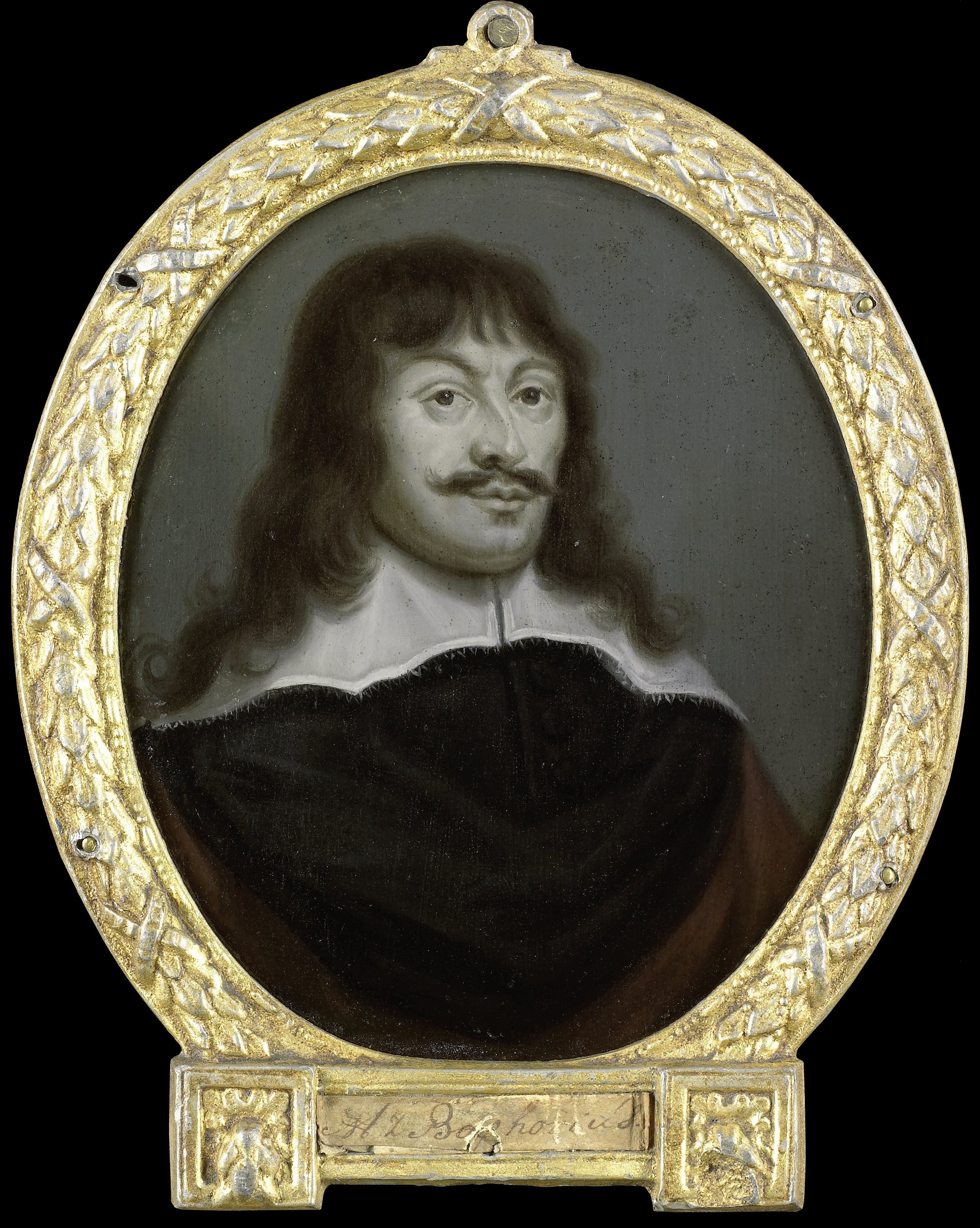 Marcus Zuërius van Boxhorn肖像，萊頓歷史學家及教授 壁紙