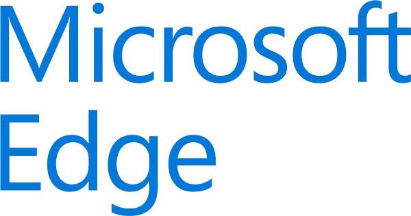 Microsoft Edge 標誌 壁紙