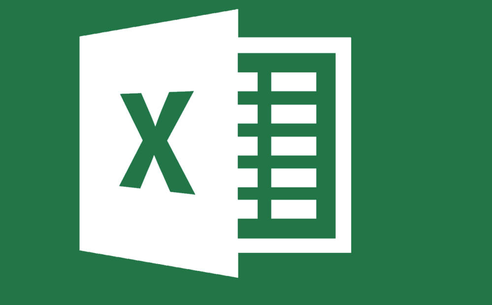 Microsoft Excel 2013 應用程式標誌 壁紙 — 綠色和白色的Microsoft Excel標誌圖示，背景為純綠色。