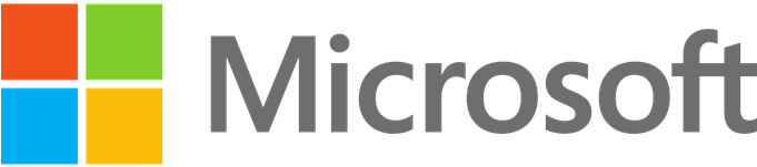 現代設計的 Microsoft 標誌 壁紙
