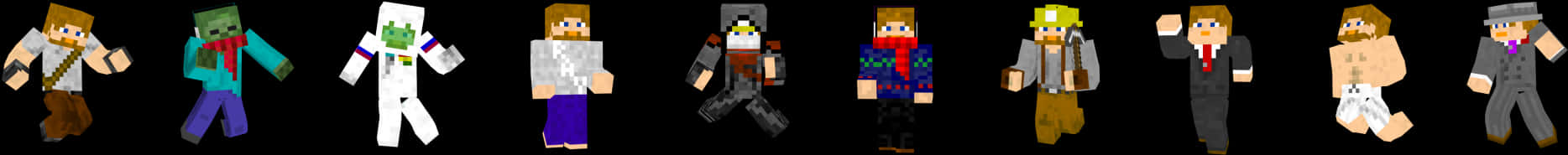 Minecraft_ 角色_ 外觀_ 展示 壁紙