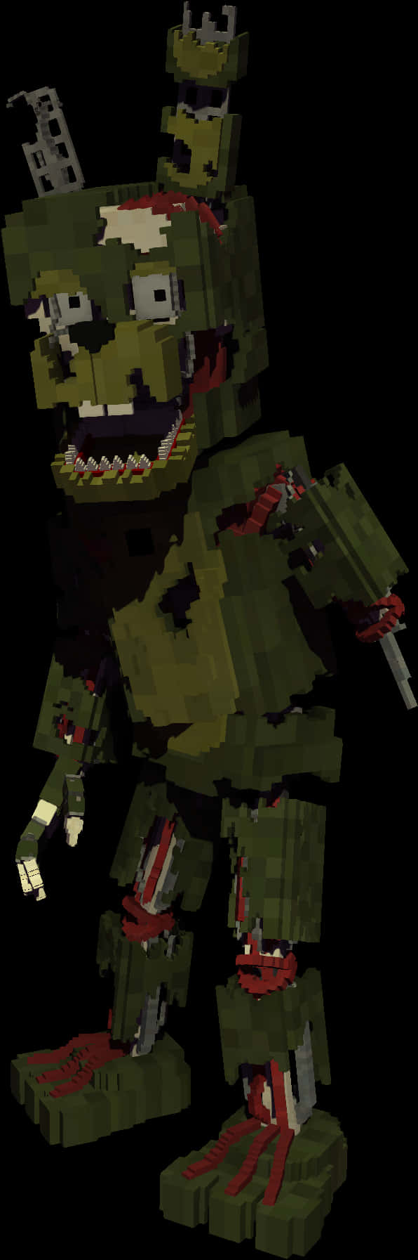 Minecraft 殭屍巨人渲染圖 壁紙