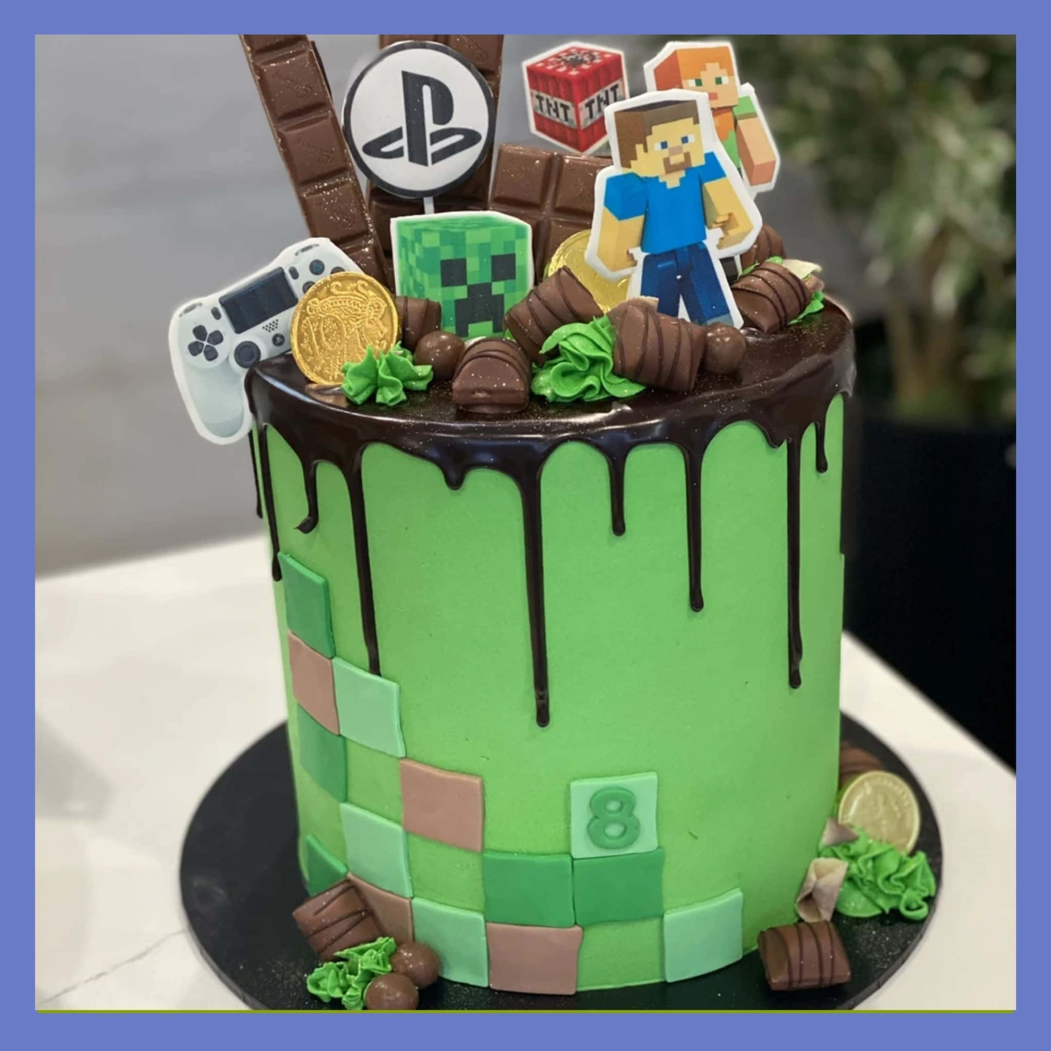 Minecraft 生日蛋糕 壁紙