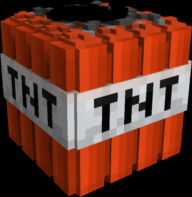 Minecraft T N T 立體方塊模型 壁紙