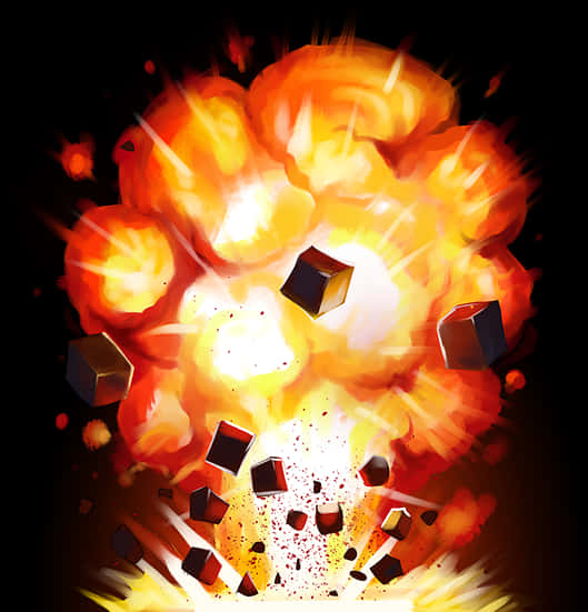 Minecraft TNT 爆炸藝術作品 壁紙