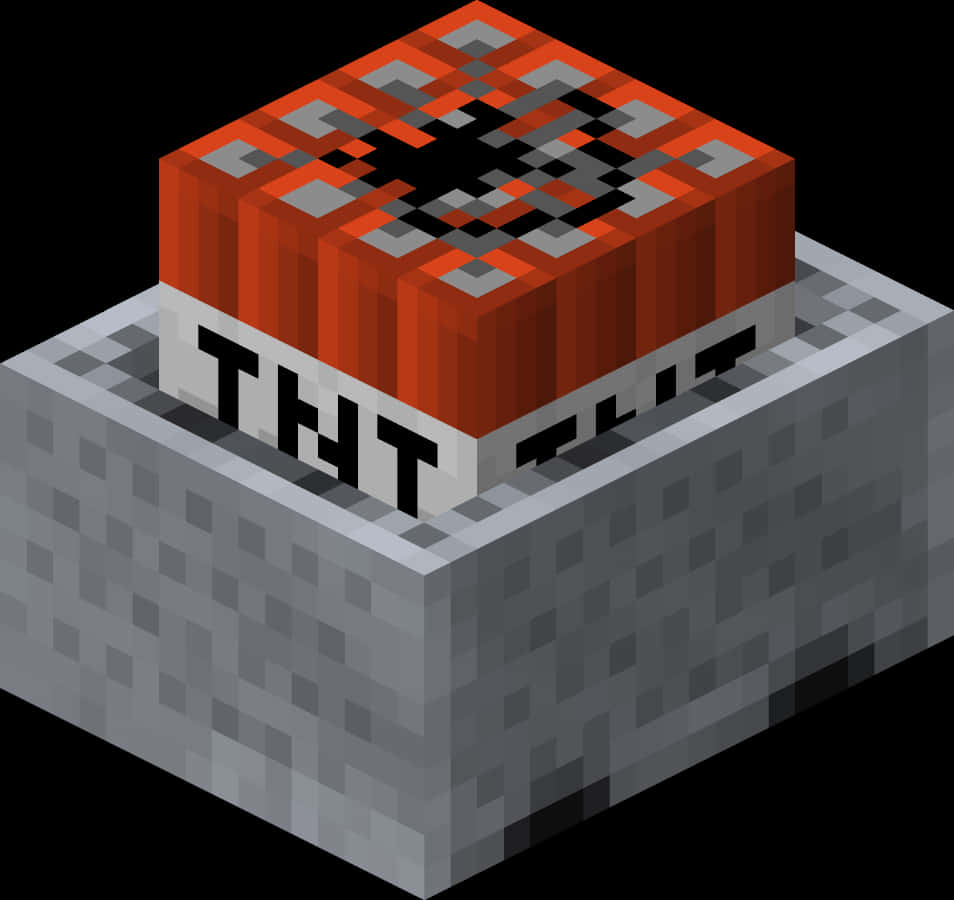 Minecraft TNT 方塊插畫 壁紙