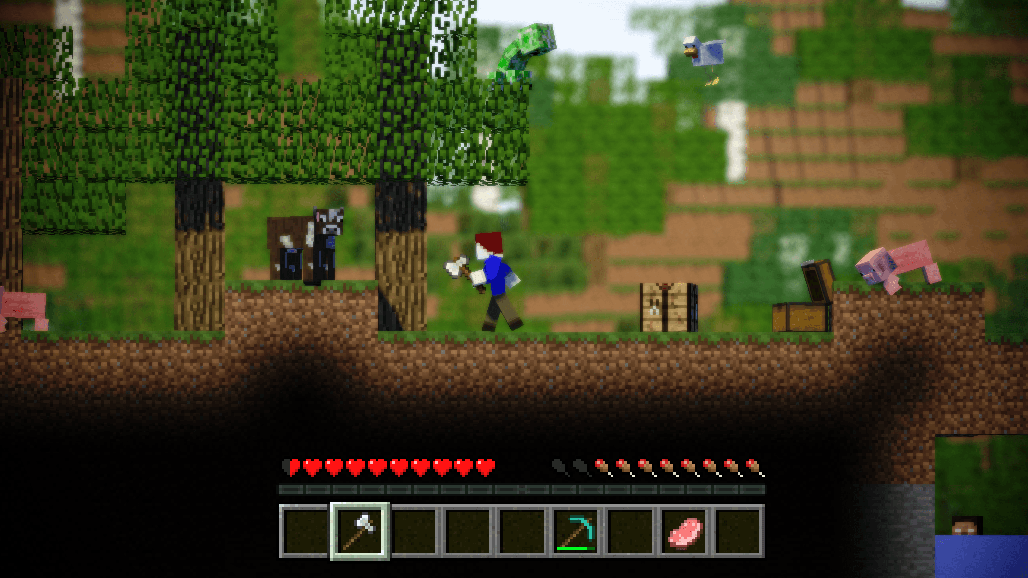 體驗Minecraft最精彩的一面！ 壁紙