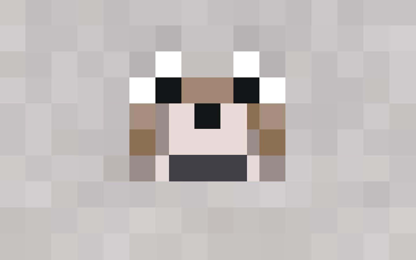 來自Minecraft遊戲的像素化羊臉