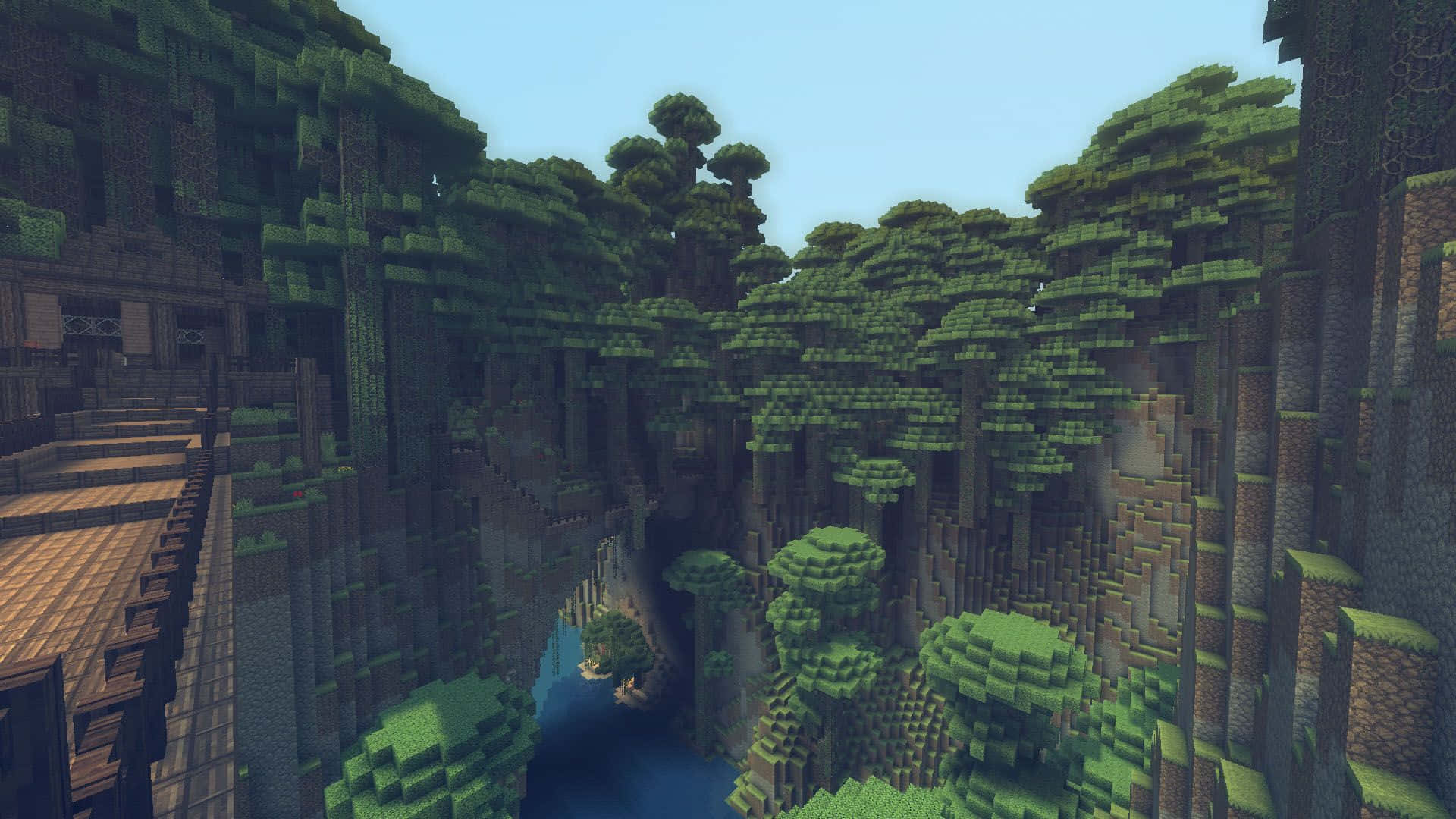 Minecraft 背景 壁紙