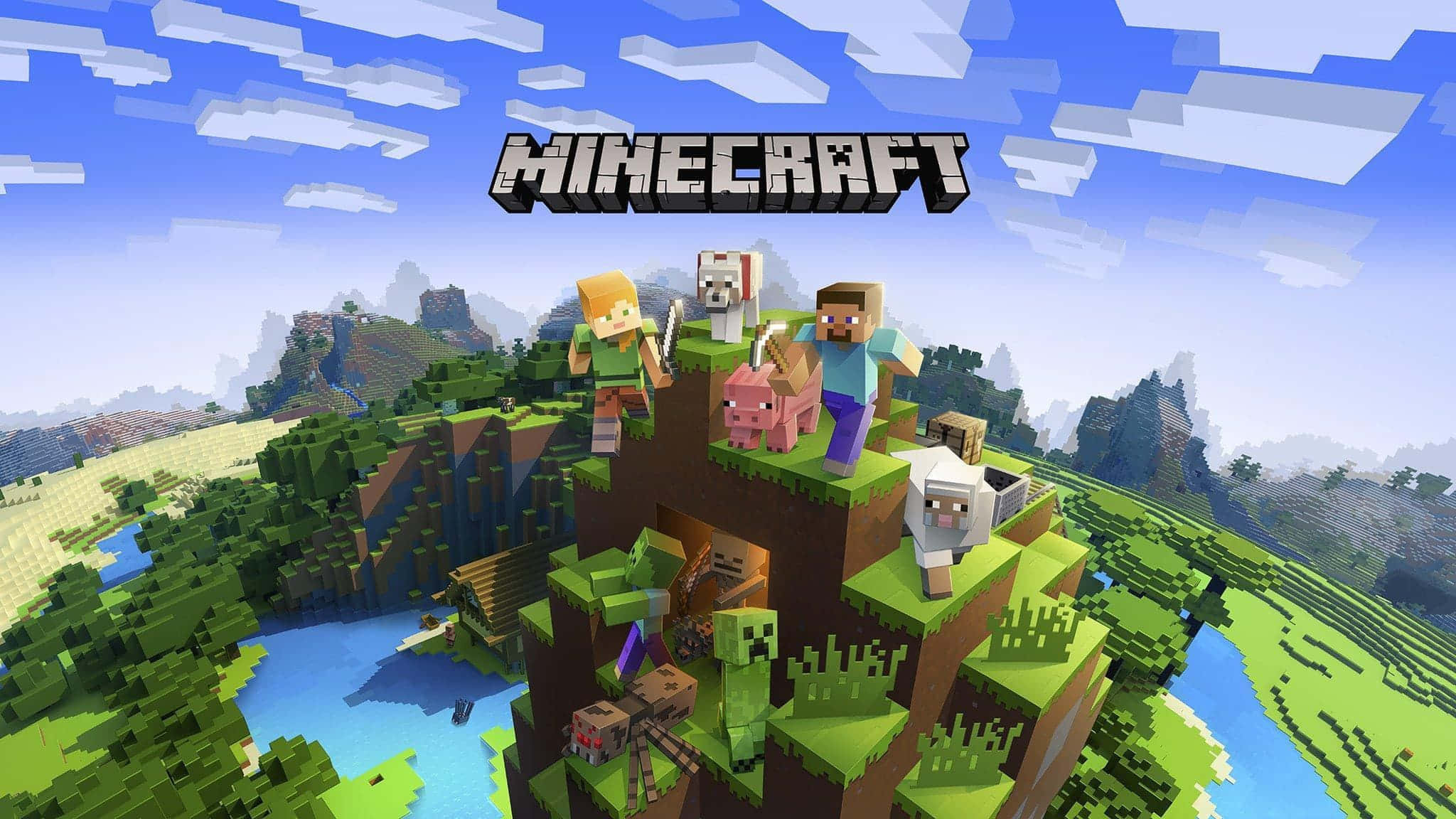 Minecraft 背景 壁紙