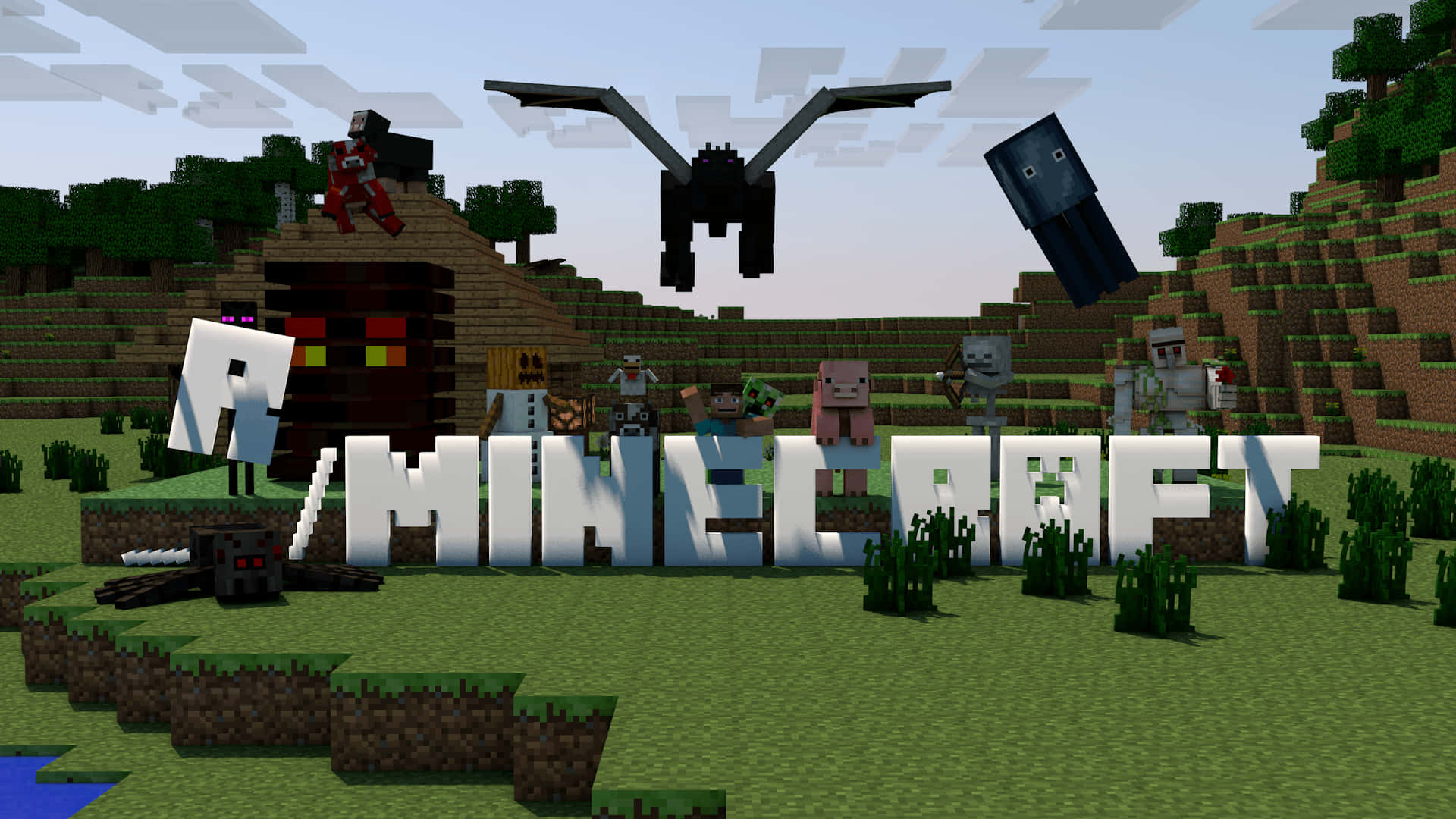 Minecraft 背景 壁紙