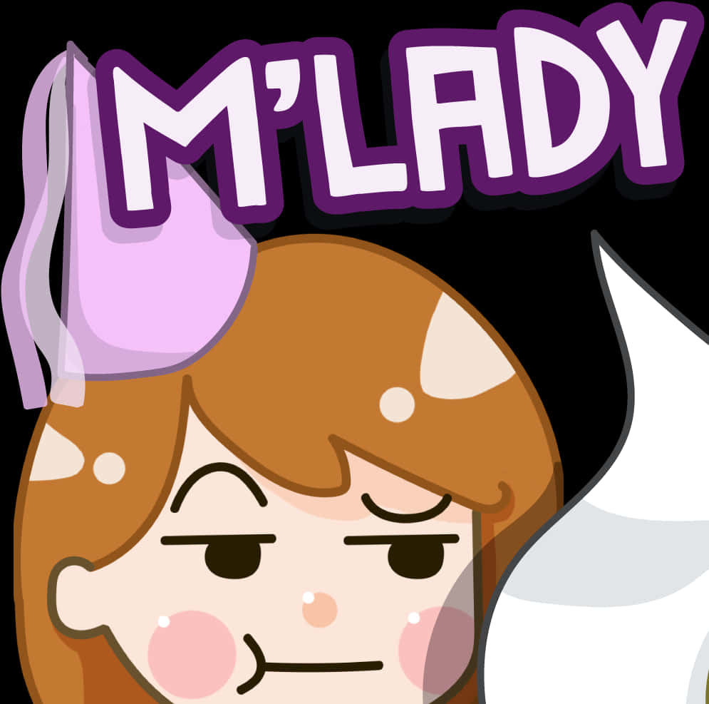 Mlady 卡通表情符號 壁紙