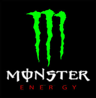 Monster Energy 綠色爪痕標誌 壁紙