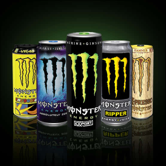 Monster能量飲品綜合包 壁紙